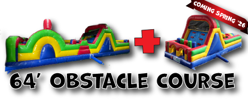 64' Obstacle Course Inflatable