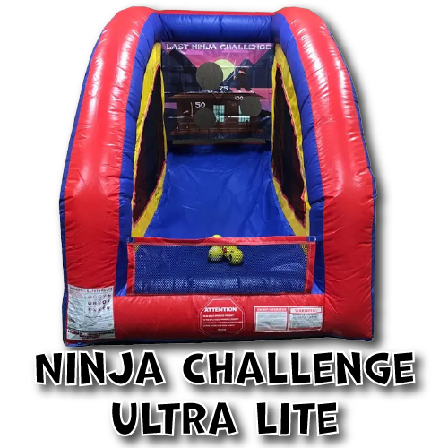 Ninja Challenge inflatable game
