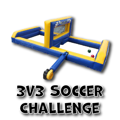3v3 Soccer Challenge Inflatable
