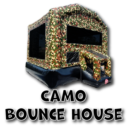 Camo Bounce House